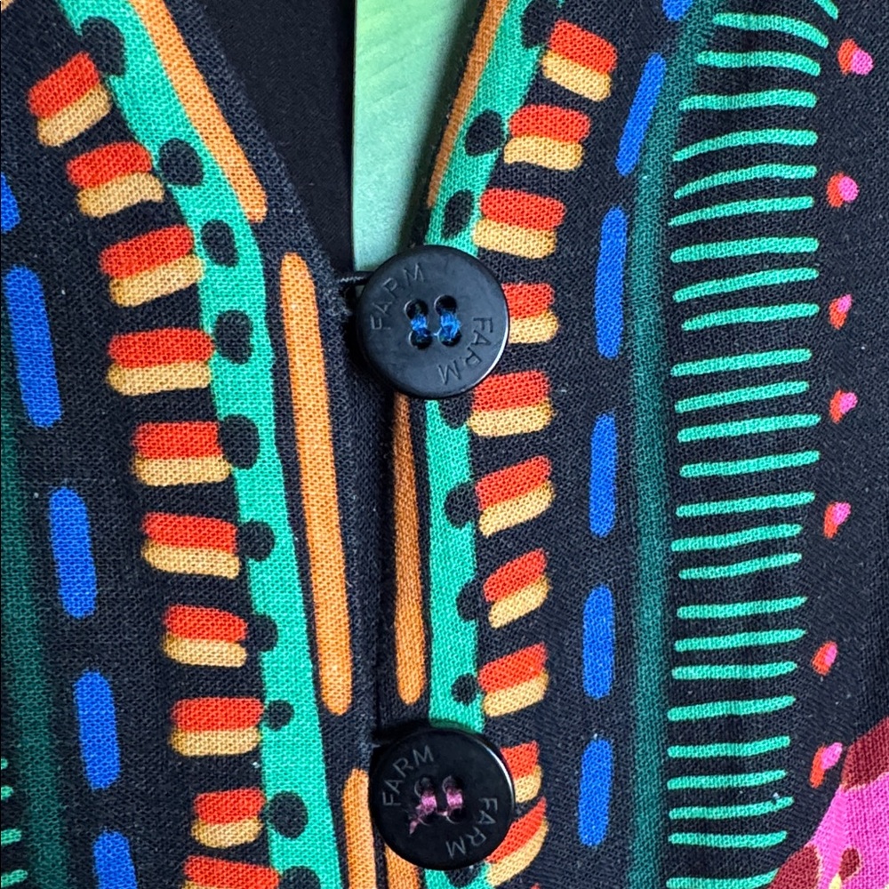 FARM Rio Multicolor Embroidered Dress - Picture 4 of 10